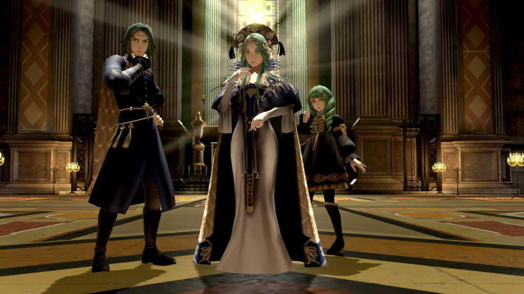 Super Smash Bros Stage Byleth 3