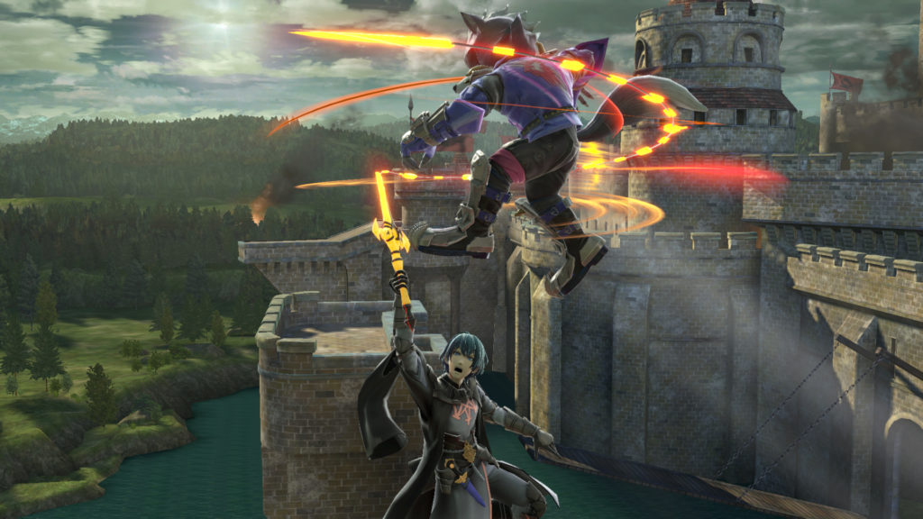 Super Smash Bros Byleth Up Sword