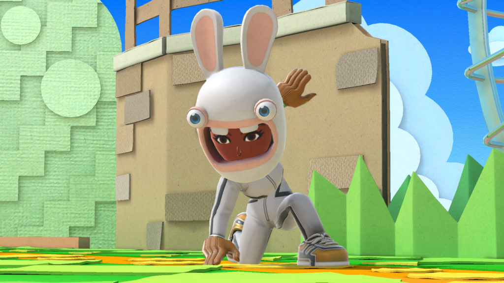 Super Smash Bros Rabbids Mii Fighter Costume