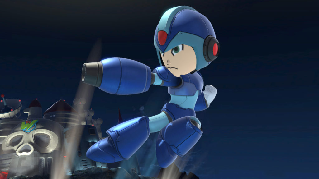 Super Smash Bros Mega-man Mii Fighter Costume