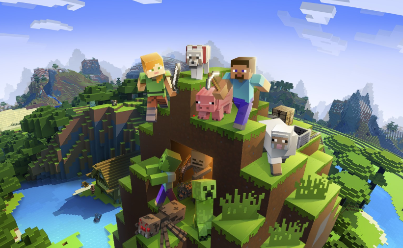 Minecraft Character Shot