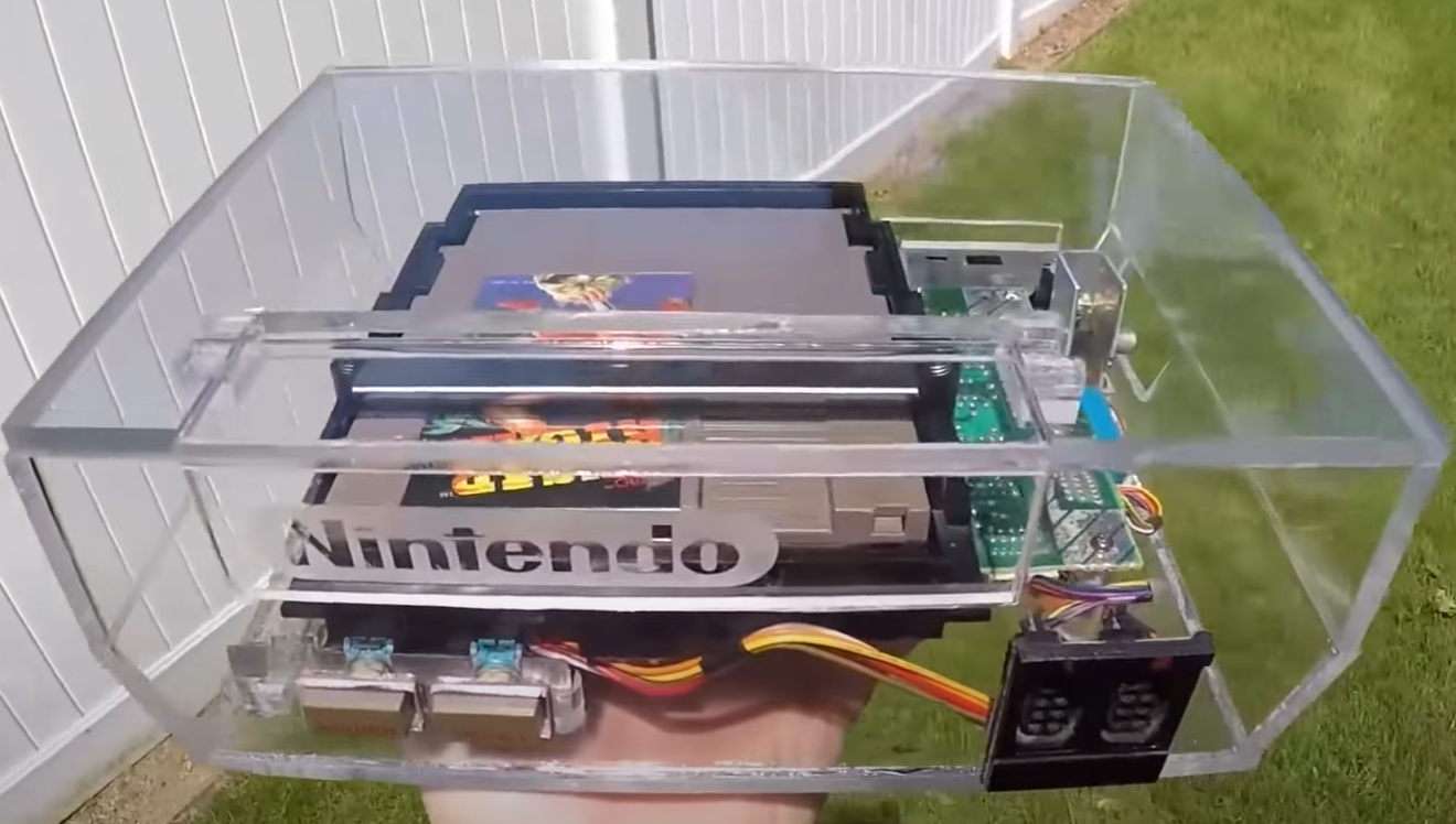 Nintendo Entertainment System (NES) Acrylic Build