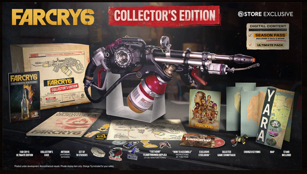 Far Cry 6 Collectors Edition pre-order