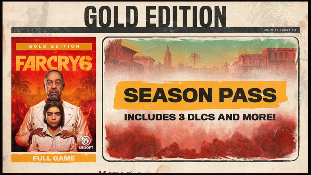 Far Cry 6 Gold Edition Pre-order