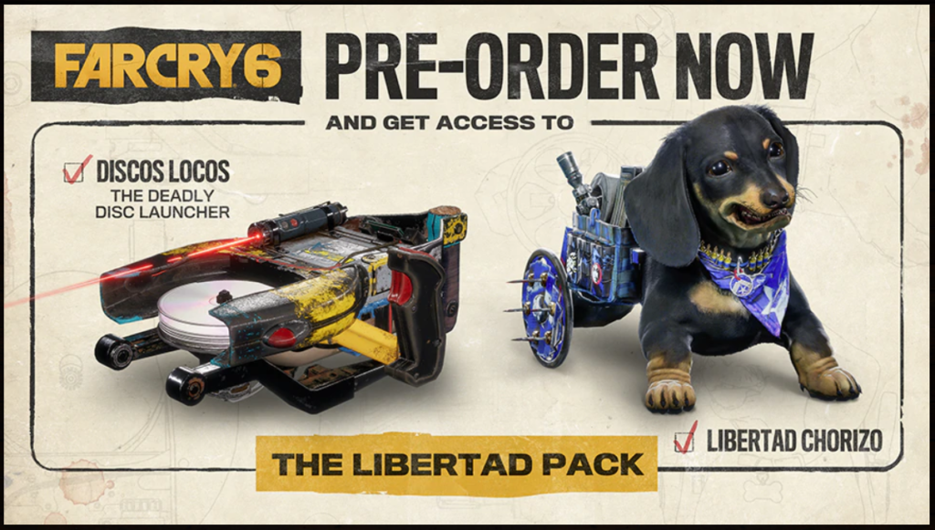 Far Cry 6 Standard Edition Pre-order