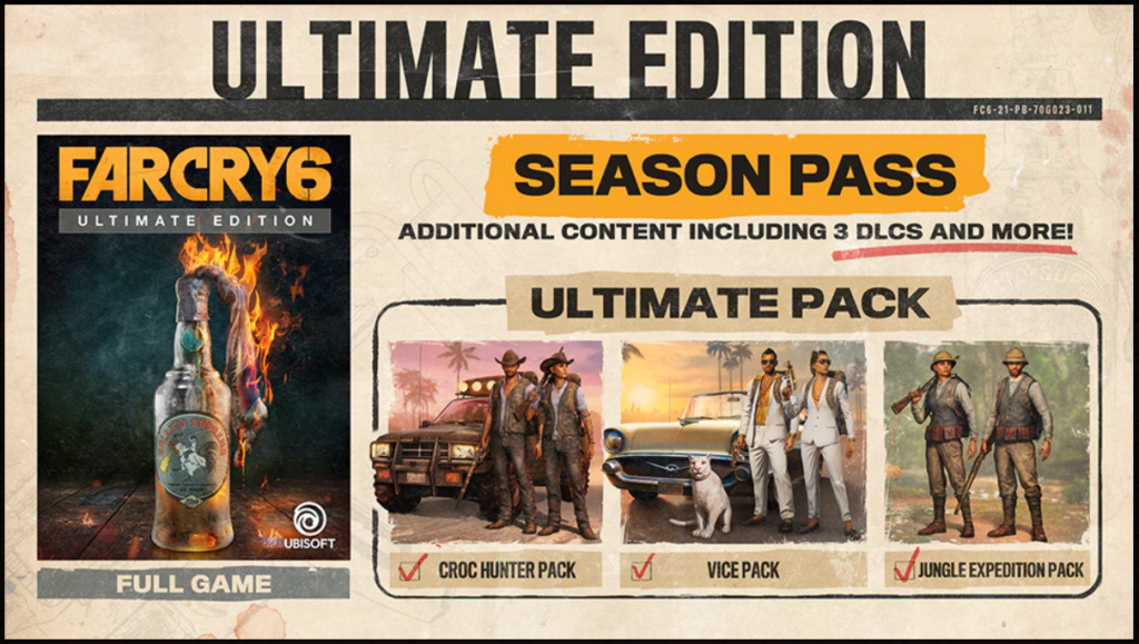 Far Cry 6 Ultimate Edition pre-order