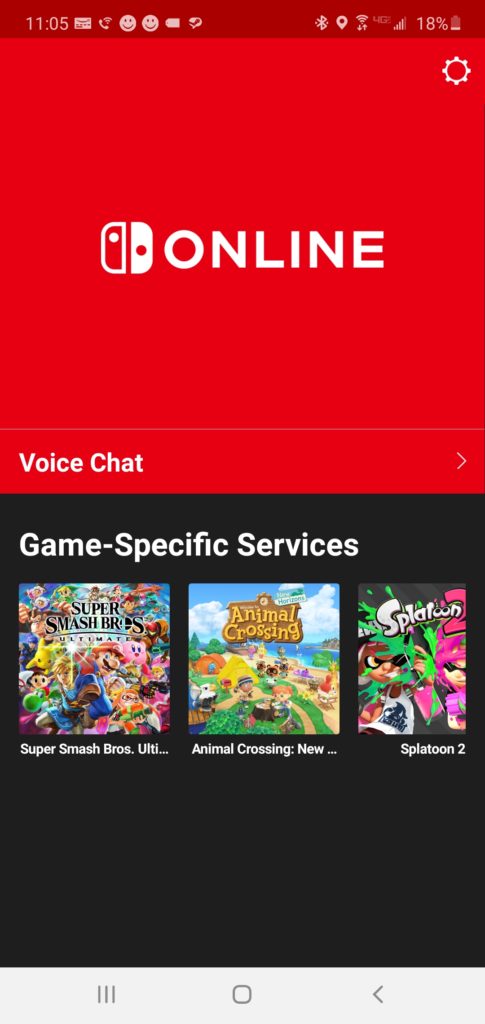Nintendo Online Smartphone App